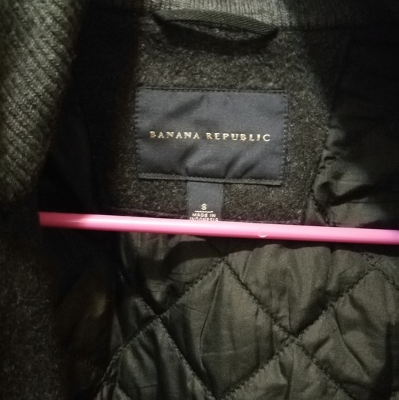 Banana Republic Wool Jacket/Coat - Picture 3 of 5